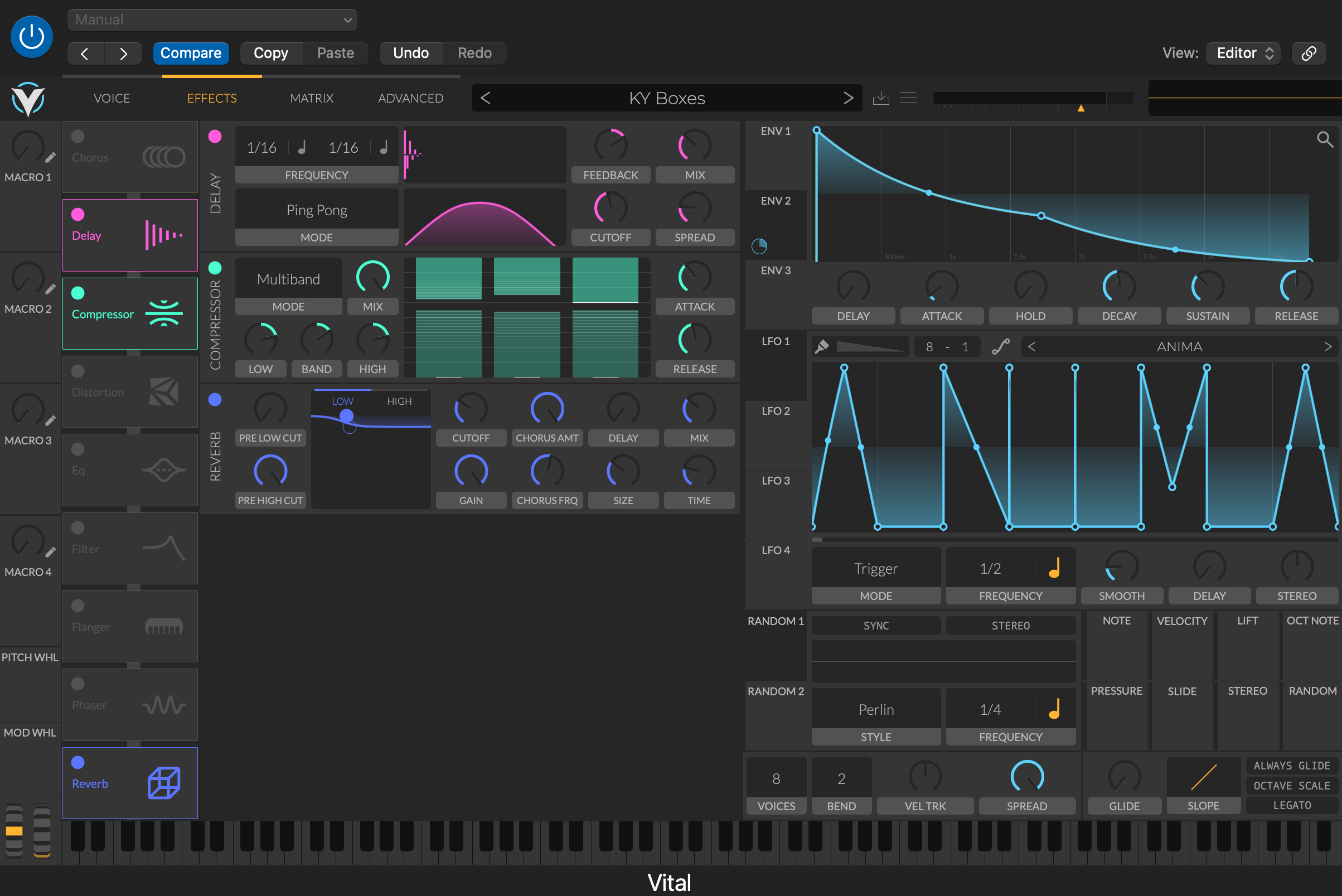 A screenshot of this preset’s configuration