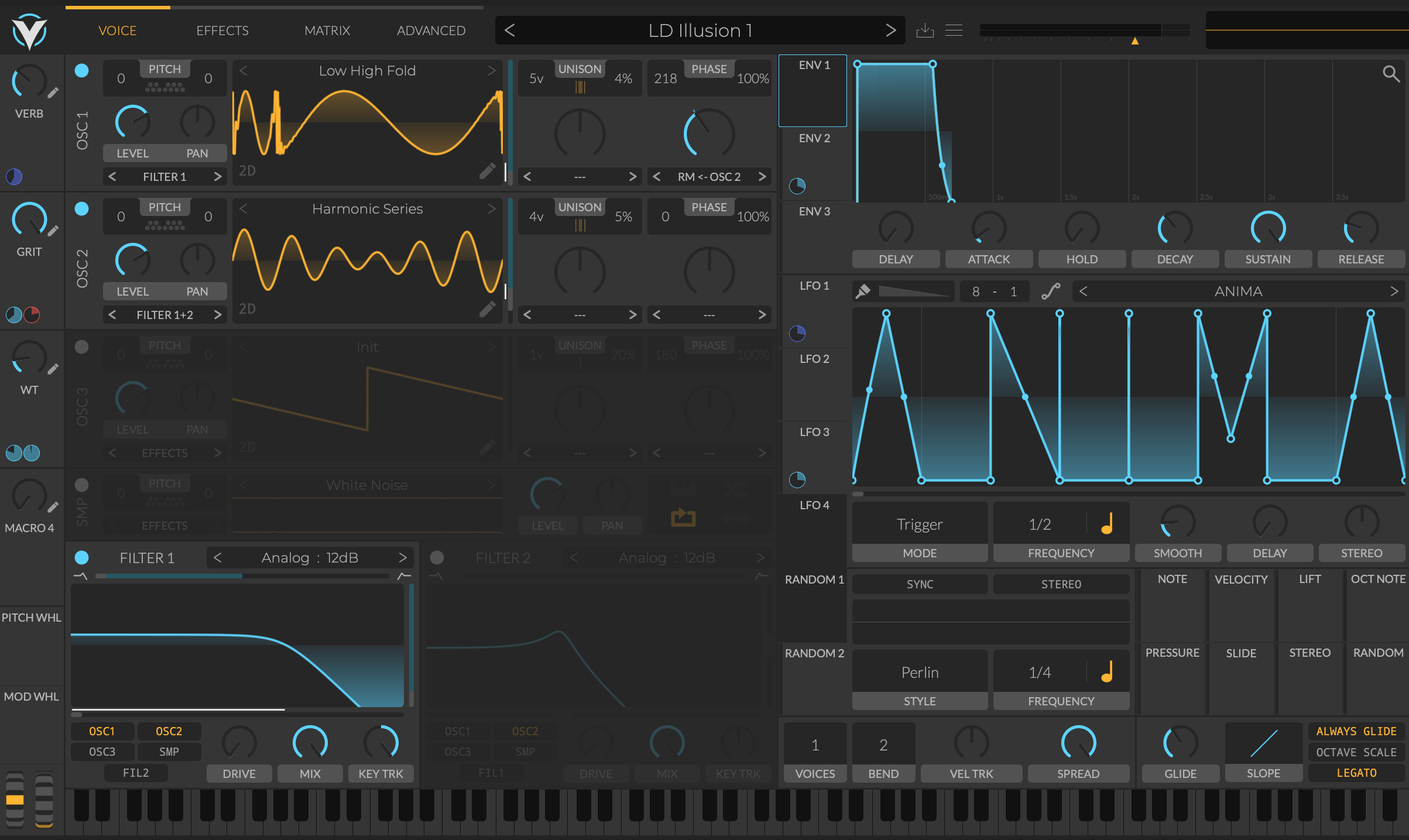 A screenshot of this preset’s configuration