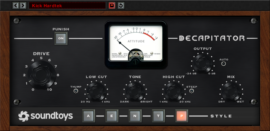A screenshot of this preset’s configuration