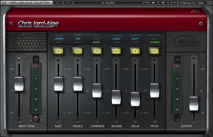 A screenshot of this preset’s configuration