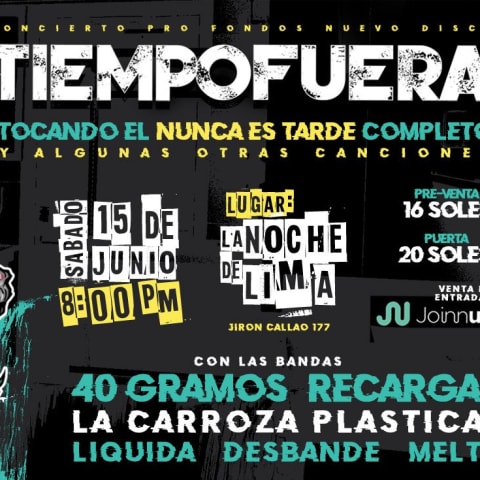 Tiempofuera - 'Nunca es Tarde'