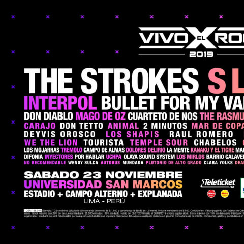 Vivo X el Rock 2019 | 4 escenarios