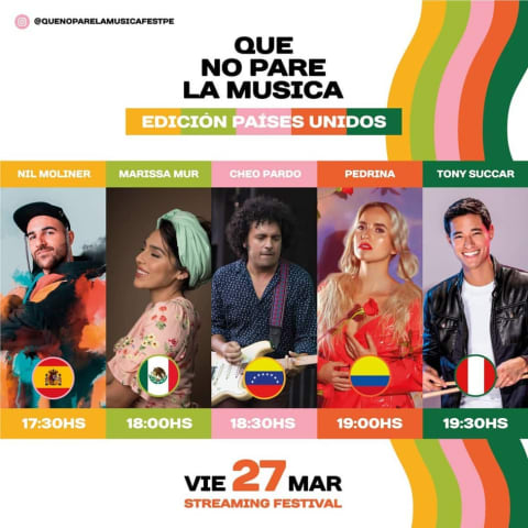 Que no pare la música - Edición Naciones Unidas
