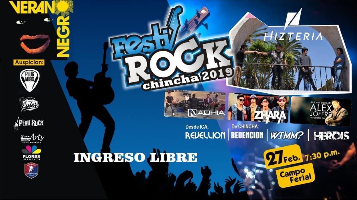 Verano Negro Festirock Chincha 2019