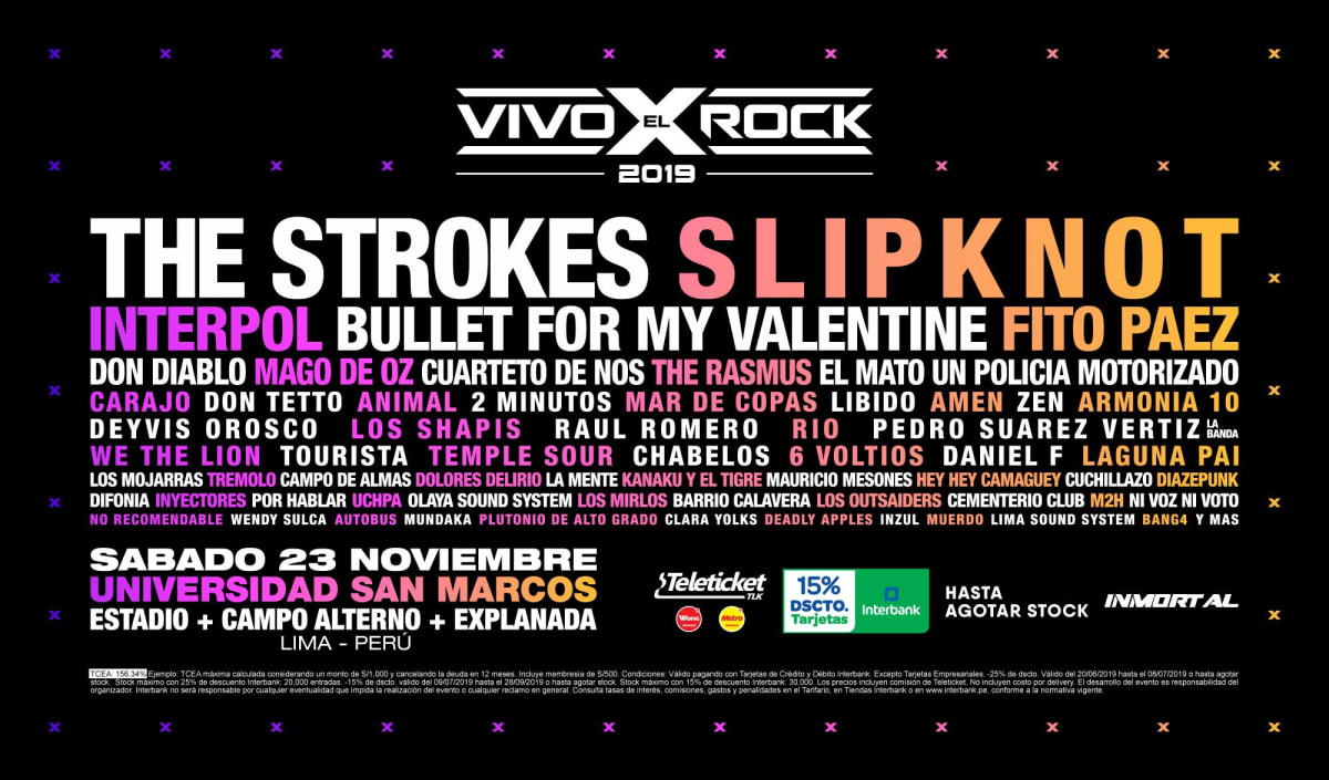 Vivo X el Rock 2019 | 4 escenarios