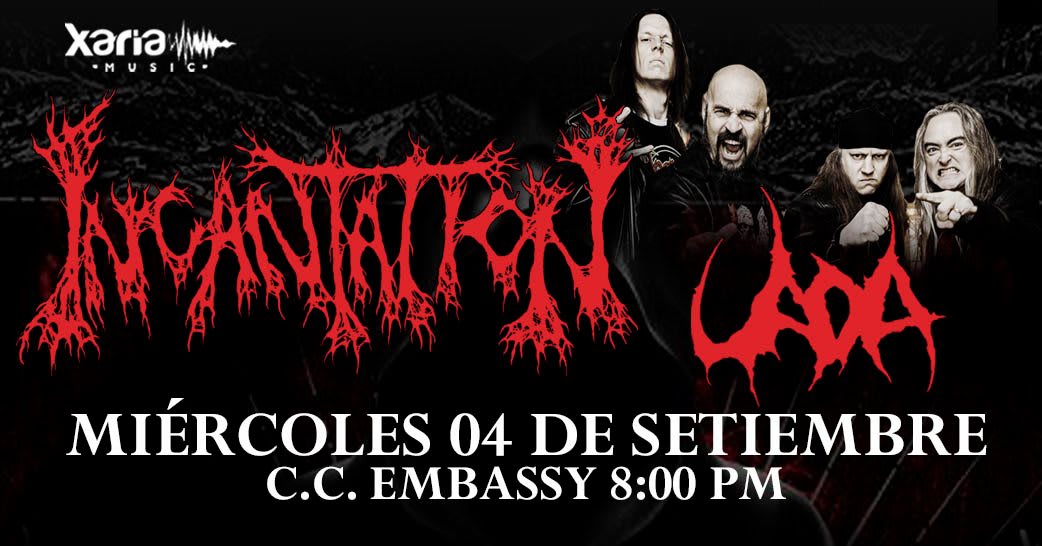 Incantation + Uada En Lima