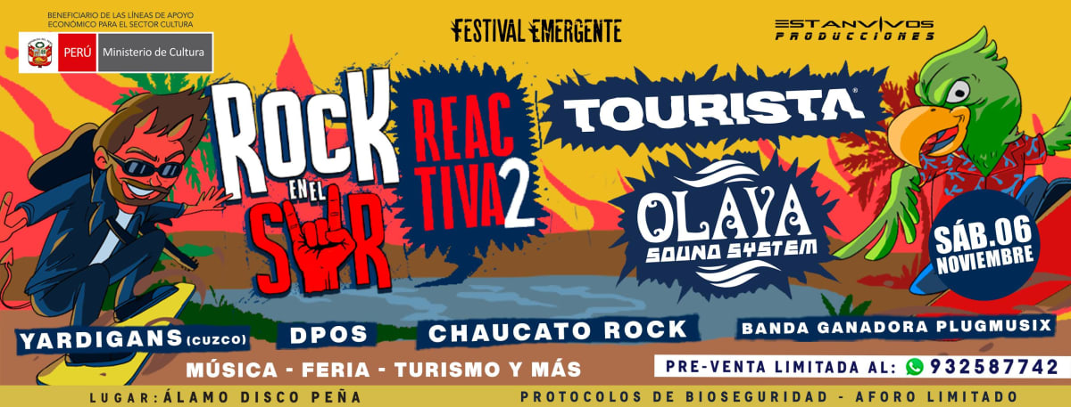 Rock en el Sur 2021 - Reactiva 2