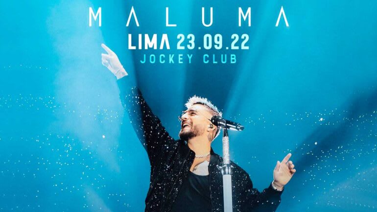 Maluma en Lima 2022 Peru