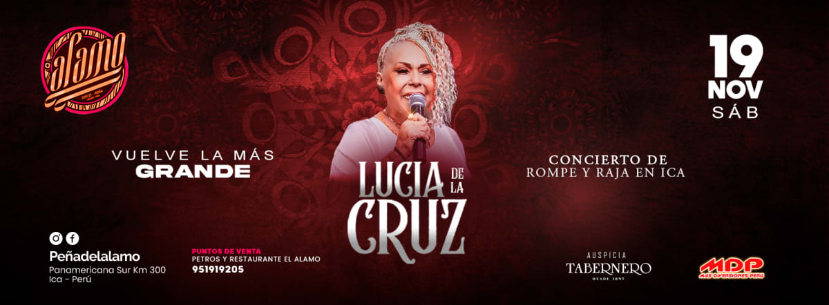 Lucia de la Cruz en Ica