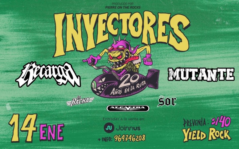 Inyectores - 20 Años En La Ruta