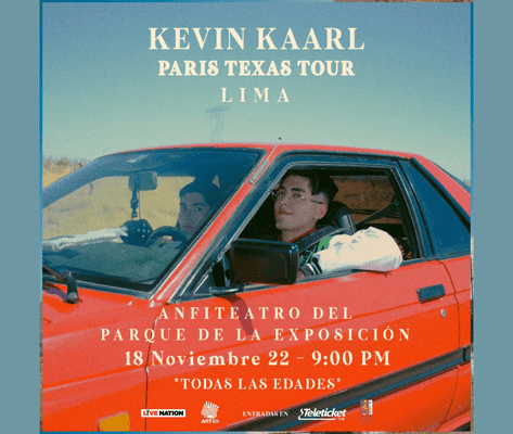 Kevin Kaarl en Lima 2022 | Conciertos Perú | Plugmusix