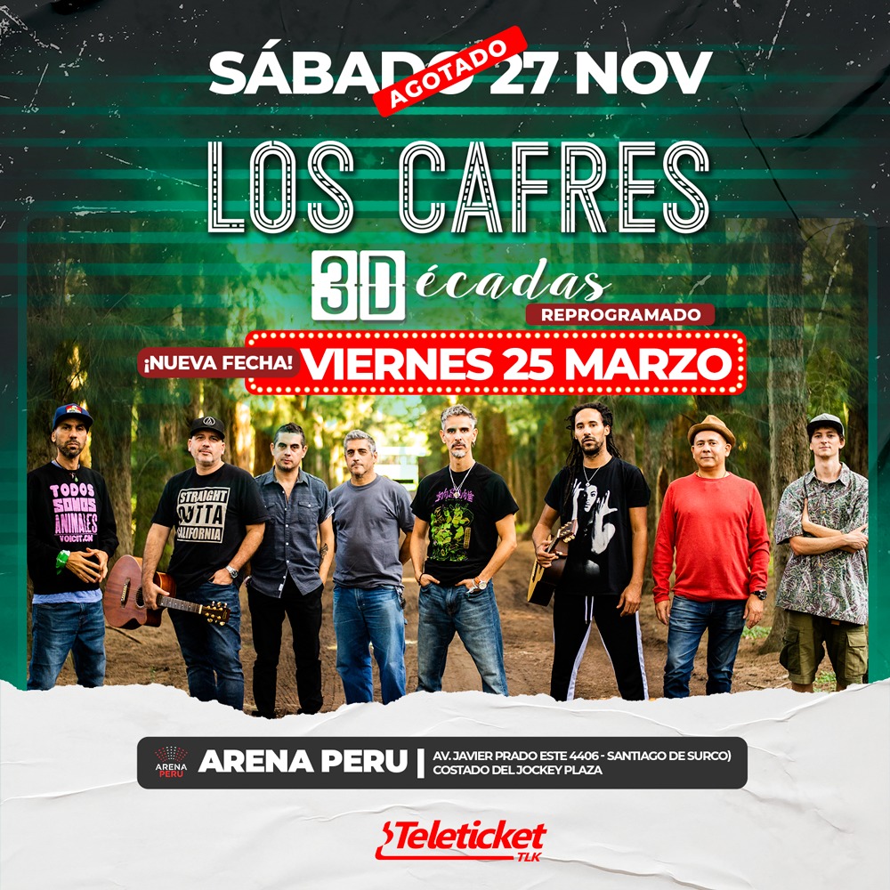 Los Cafres 3Décadas