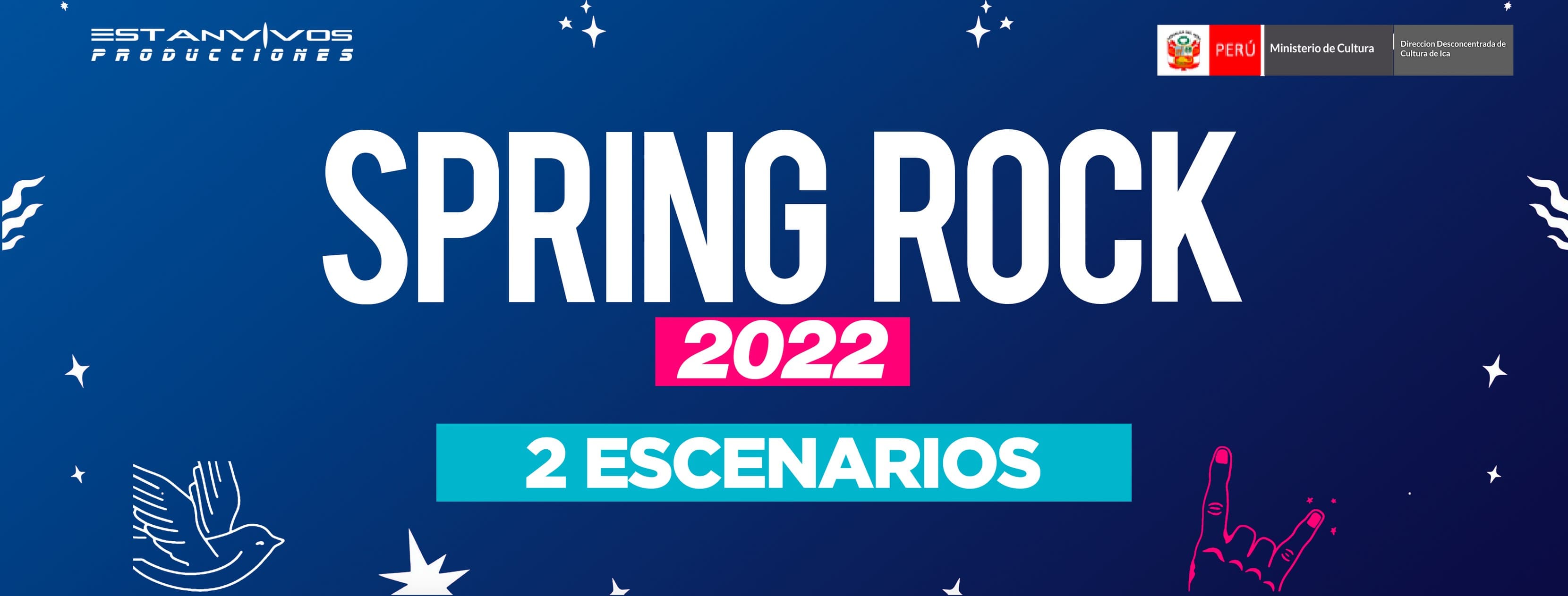 Spring Rock Fest 2022 - 2 Escenarios