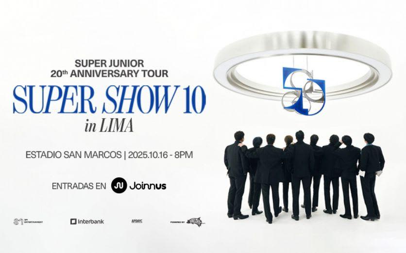 SUPER JUNIOR 20th Anniversary TOUR: SUPER SHOW 10 in LIMA  