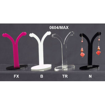 Plexiglass display earrings