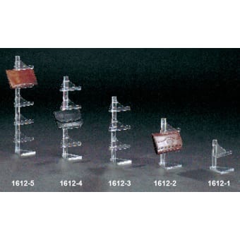 Espositore per portafogli in plexiglas