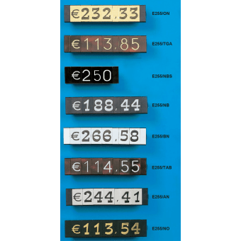 Modular pricetags