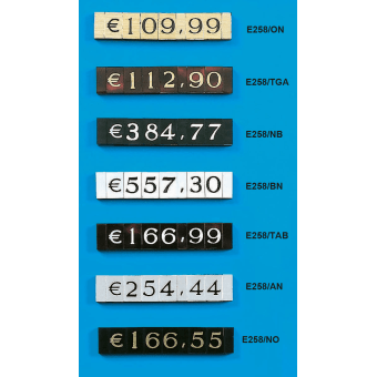 Modular pricetags