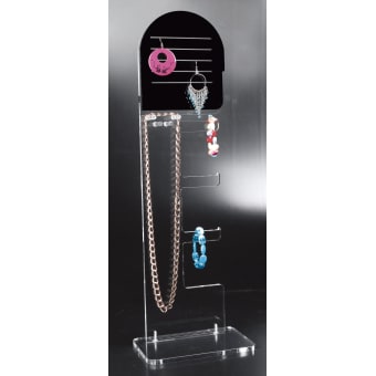 Plexiglass display for costume jewelry