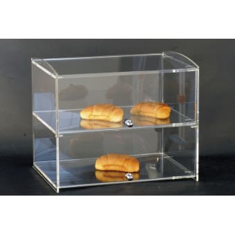 Displays for candies, croissants and cakes