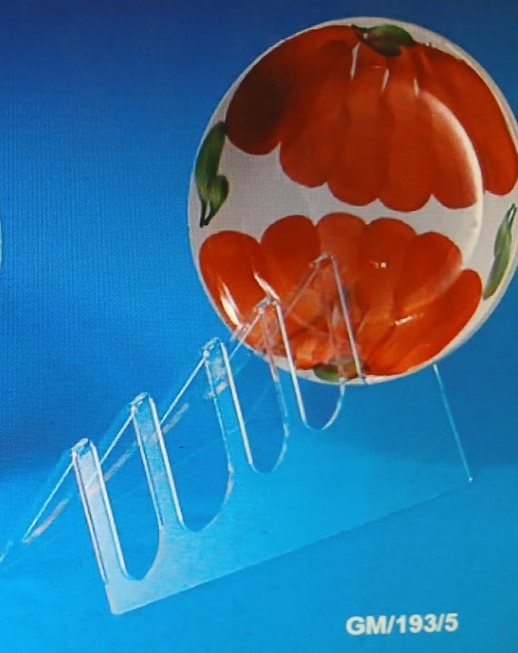 Display for plates