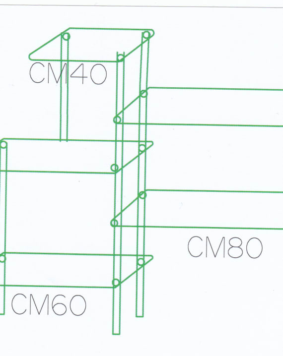 Scaffale plex - COPIA  misure  speciali a richiesta