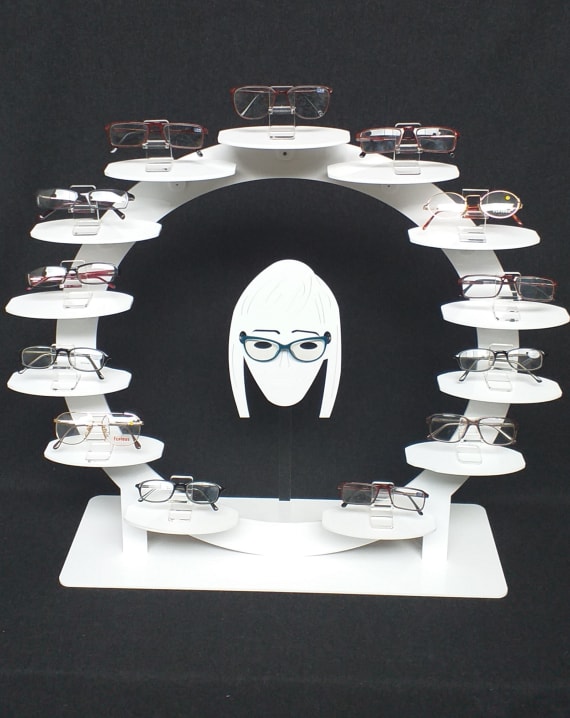 ESPOSITORE PER OCCHIALI CM 70X70