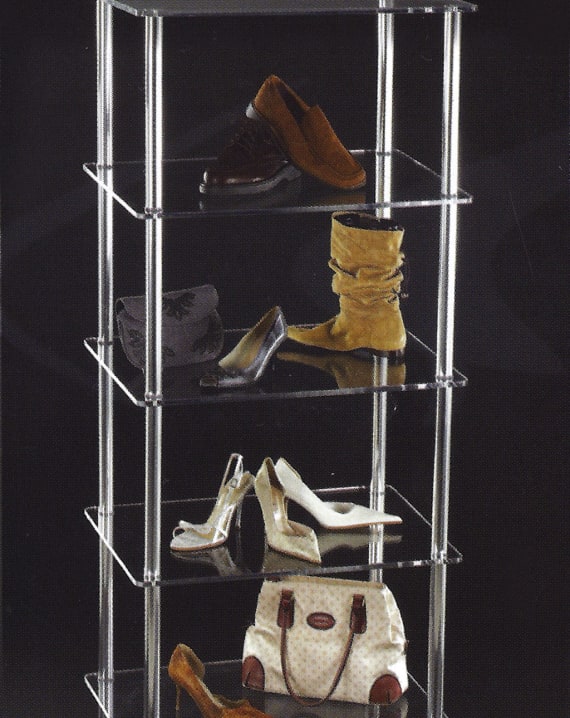 Plexiglass shelf