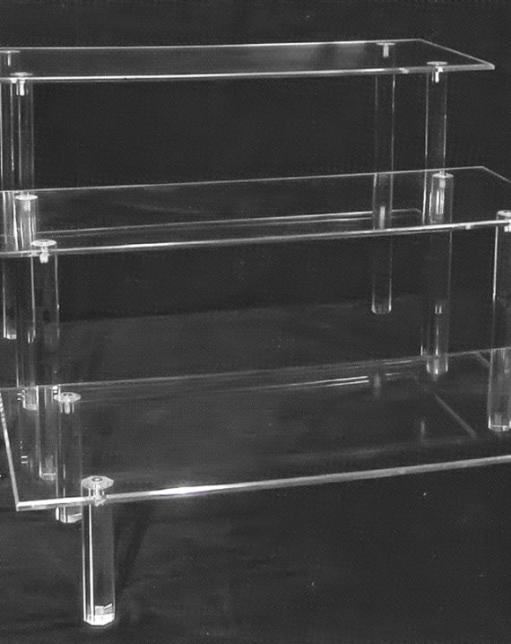 Plexiglass shelf