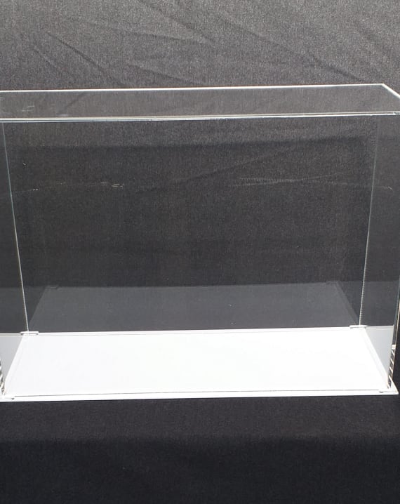 TECA IN PLEXIGLASS TRASPARENTE CM 60X35X35H. SPESS 5MM  MISURE SPECIALI A RICHIESTA - COPIA - COPIA
