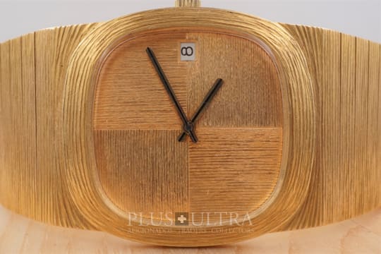 Binder Wide Bracelet 18K Rose Gold Bracelet in the Tradition of Andrew Grima & Gilbert Albert