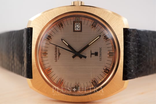 Longines Ultronic, Tuning Fork in 18K Rose Gold