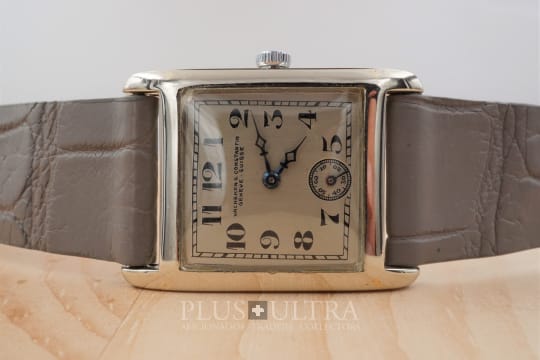 Vacheron Constantin Art Deco White Gold Vintage Tank / Gondolo