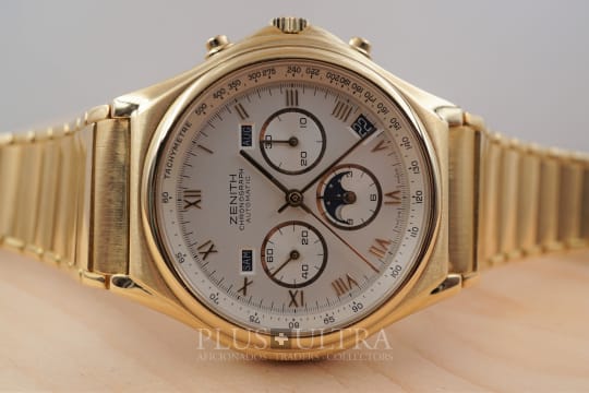 Zenith Triple Calendar El Primero Port Royal, Zenith Serviced