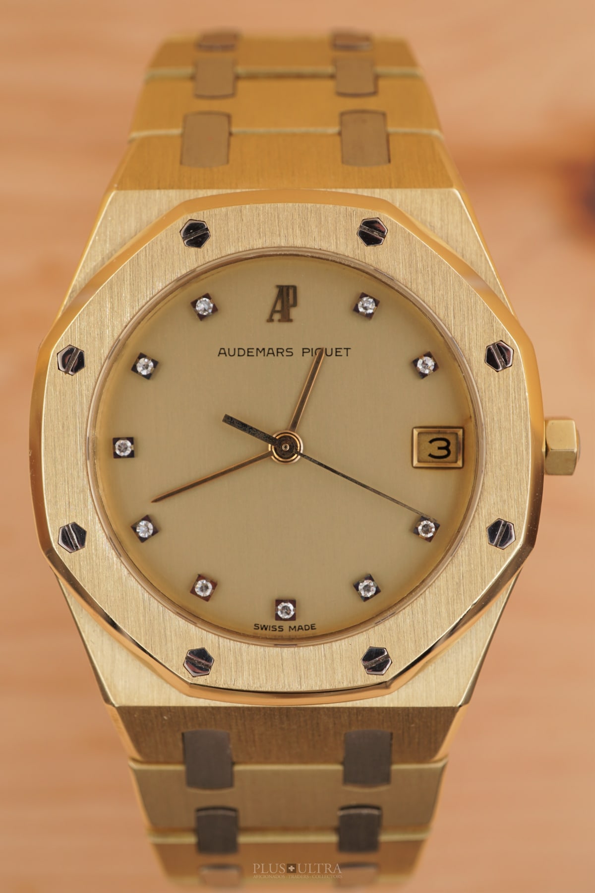 solid gold ap watch