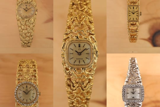 Sold at Auction: Omega La Magique 18k Gold & Diamond Wrist Watch