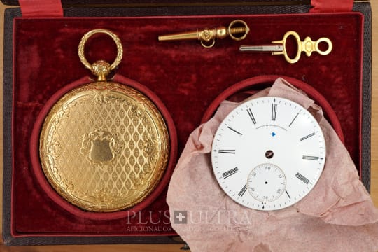 Interesting & Rare: John Roger Arnold Arnold & Son Fusee-Chain & Duplex-Escapement: Hunter-Pocketwatch