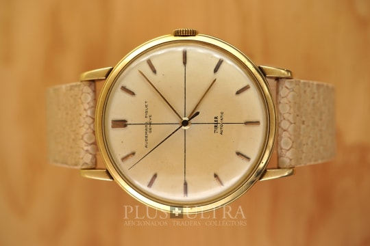 Audemars Piguet Automatic Classic Crosshair-Calatrava, Important & Turler-DoubleSigned, cal2499