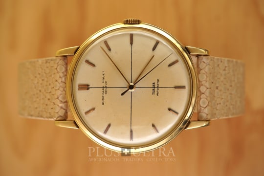 Audemars Piguet Automatic Classic Crosshair-Calatrava, Important & Turler-DoubleSigned, cal2499