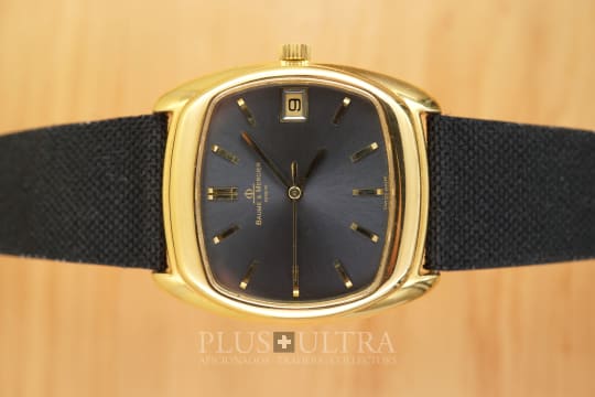 Baume & Mercier TronoSonic: Piaget-Warhol-Dial Aubergine-Sunburst, Heavy Electronic Tuningfork