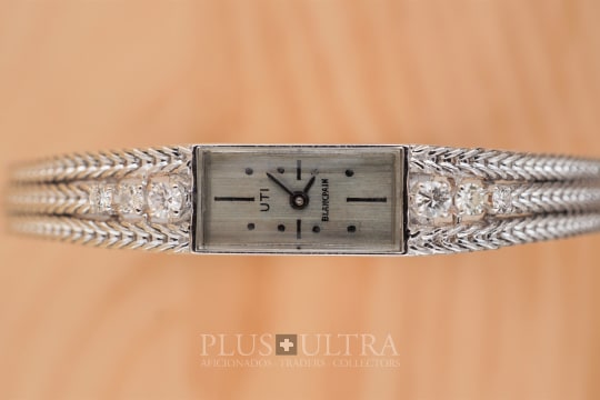 Blancpain Backwinder Duoplan Bracelet Ladies Diamonds Jewel, DoubleSigned: UTI