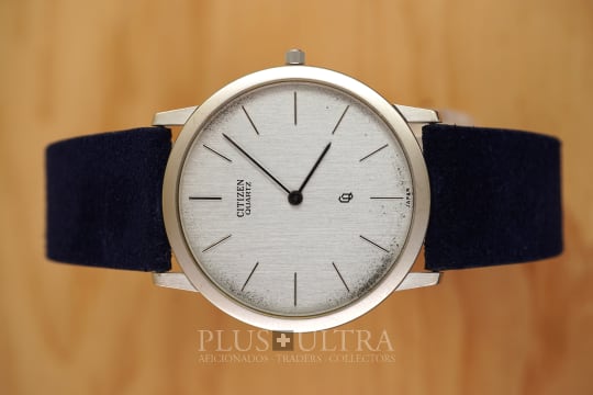 Worldrecord-Thin: 1mm Citizen Quartz, Rare & Important Citizen Ultra-Thin Quartz: WorldRecord 1mm, Rare & Important