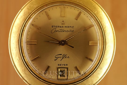Eterna Matic Golfer: Beyer-DoubleSigned Automatic for the Pocket, Centenaire