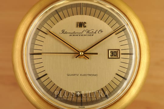 IWC Golden Electronic UFO: Beta21 Pocketwatch