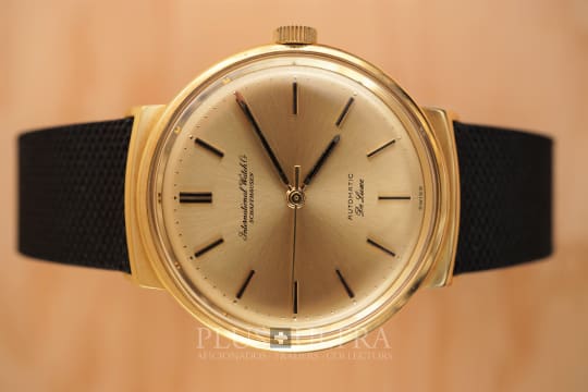IWC Hidden Lugs: De Luxe Pellaton Automatic IWC De Luxe Pellaton Calatrava