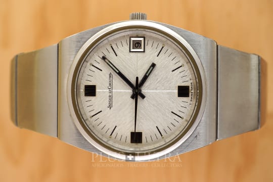 JLC cal906 Luxury-Sport-Steel-Watch Jaeger LeCoultre Master Mariner Chronometre, rare cal906 & Sector Dial
