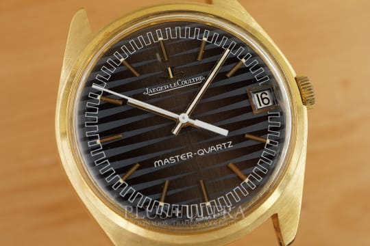 Important, Robust & Precise: His Masters Quartz Jaeger LeCoultre Master-Quartz: Important Early Quartz, Jumbo