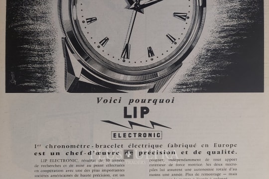 Guilloche & Monocoque: Electric LIPioneer Lip Cosmic Prestige de la France: Electric MileStone, de Gaulle & Eisenhower