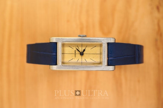 Longines Elongated Tank: Roaring 1920s in Platinum