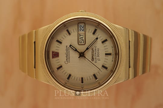 Omega Constellation f300Hz Electronic Chronometer, Tuning Fork, 18K